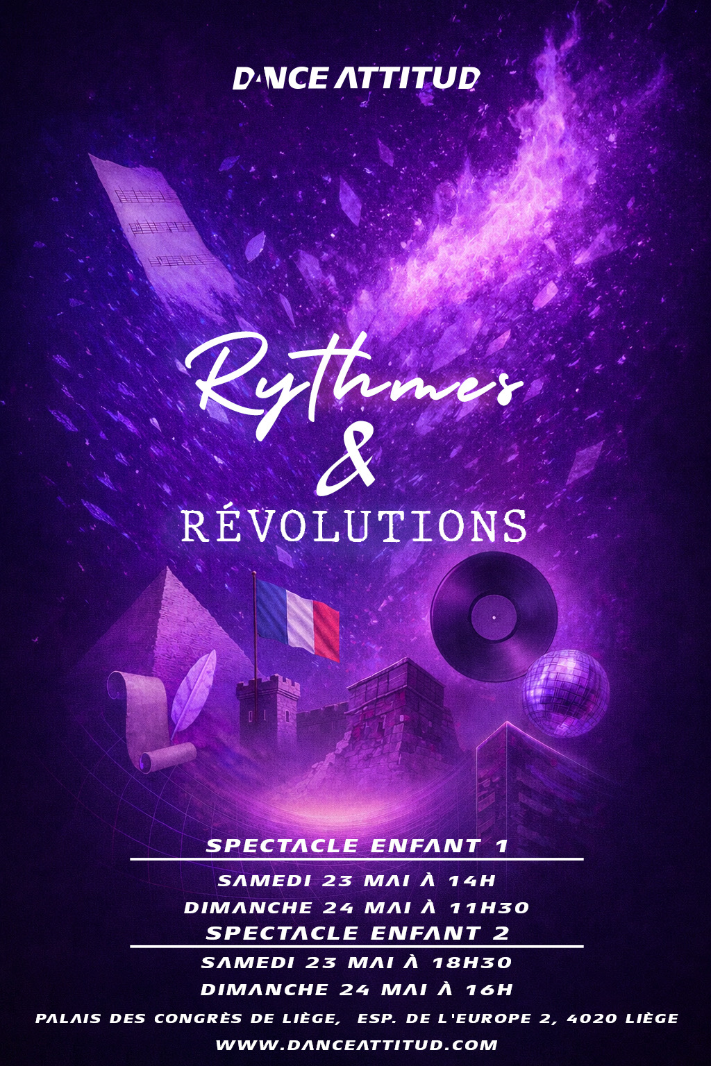 You are currently viewing Spectacle ENFANTS Dance Attitud Mai 2026